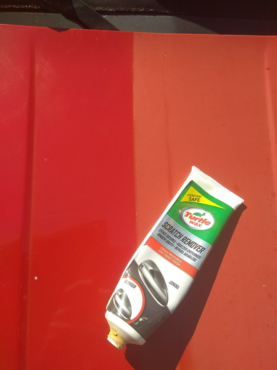 Turtle Wax Scratch Remover Car Repair Cream for Scratches 100ml 1pcs