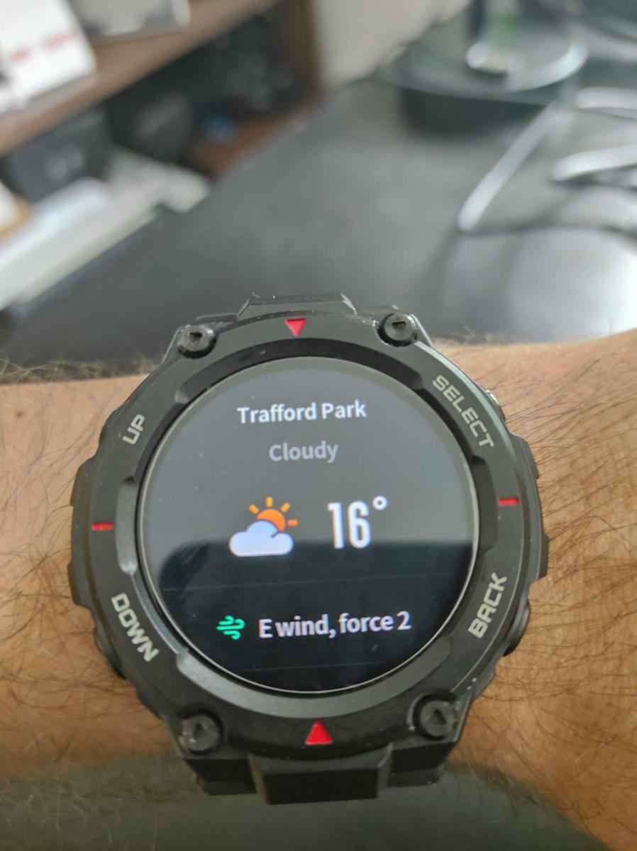 Amazfit T-Rex 48mm Wasserdicht Smartwatch mit Pulsmesser (Camo Green)