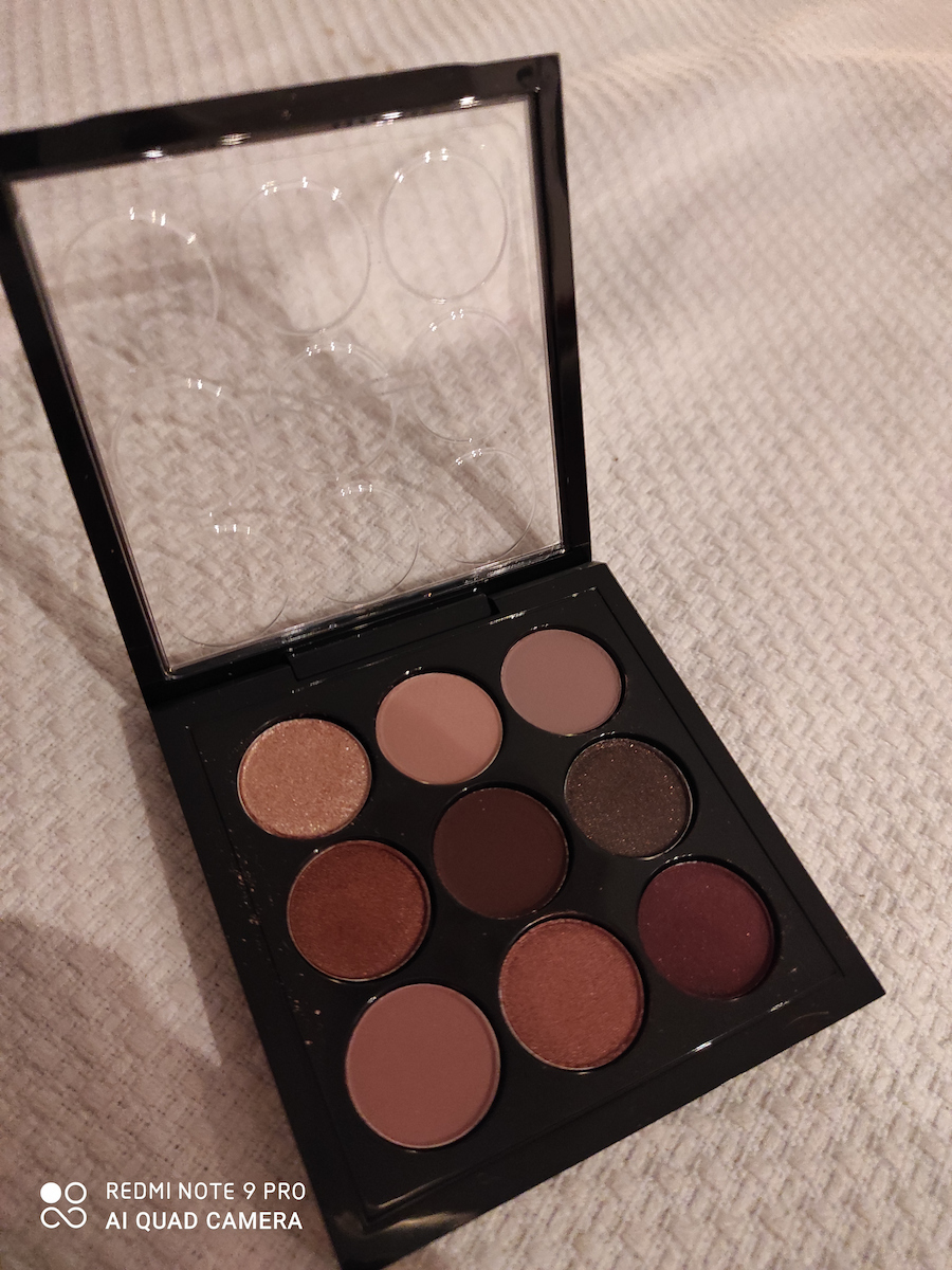 M.A.C Dusky Rose Times Nine Lidschatten-Palette in fester Form Bunt 5.85gr