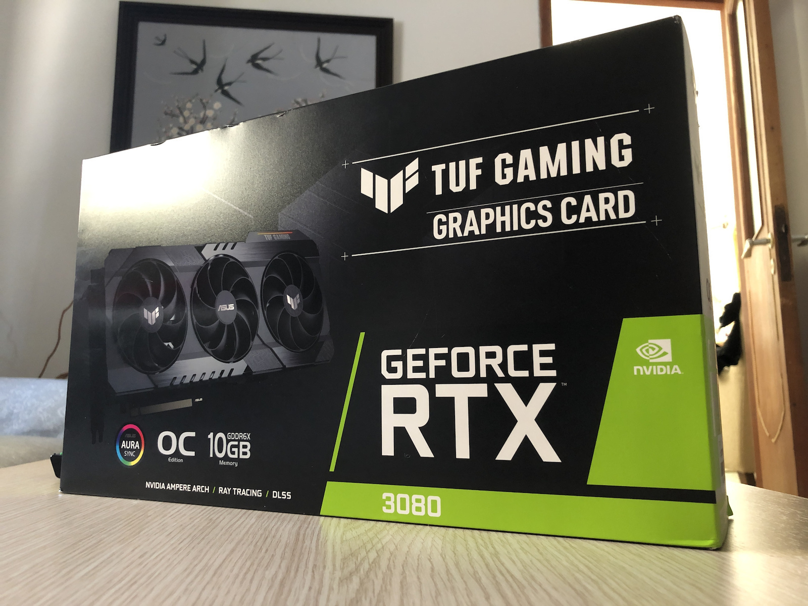 Asus GeForce RTX 3080 10GB GDDR6X TUF Gaming OC Κάρτα Γραφικών