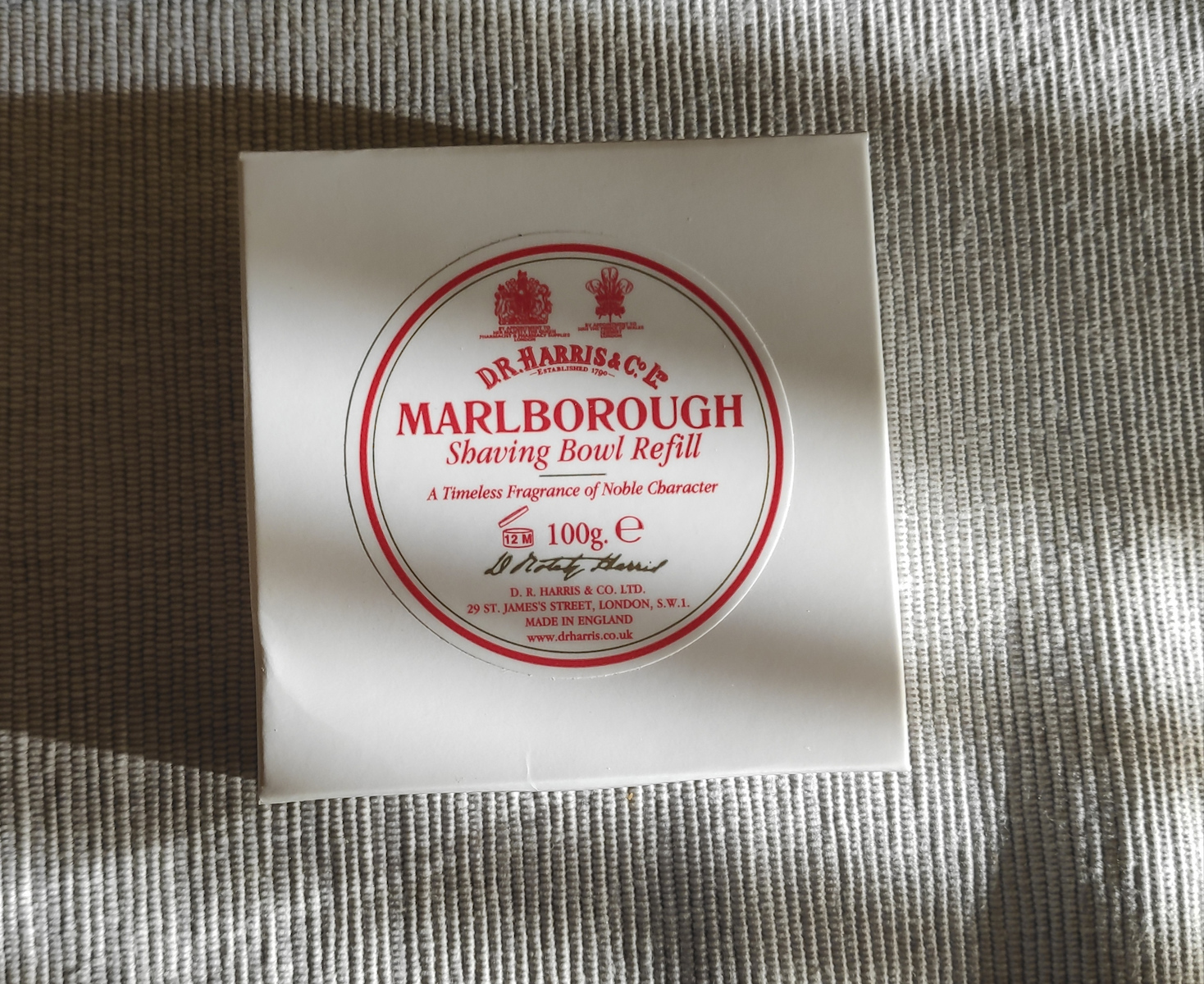 Dr. Harris & Co. Ltd Marlborough Shaving Soap Refill 100gr