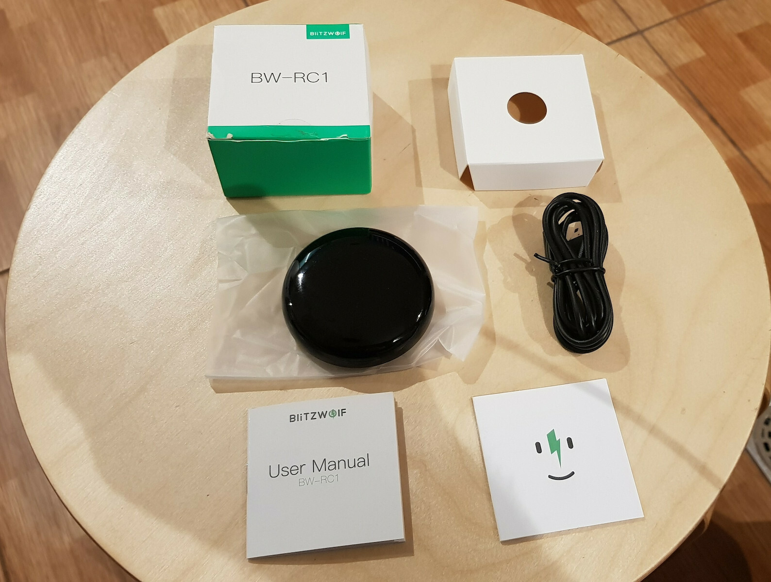 BlitzWolf Smart Hub Kompatibel mit Alexa Schwarz