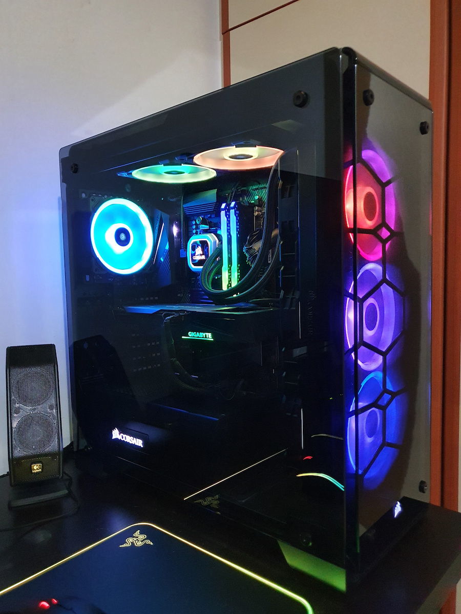 Corsair Crystal 570X RGB Gaming Midi Tower Κουτί Υπολογιστή με Πλαϊνό Παράθυρο Mirror Black