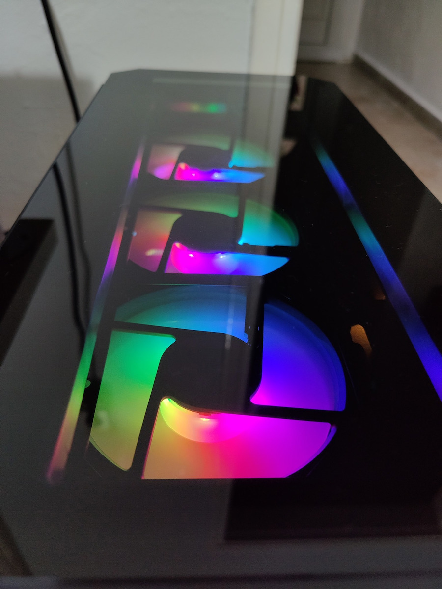 Cougar Puritas RGB Gaming Midi-Turm Computergehäuse Schwarz