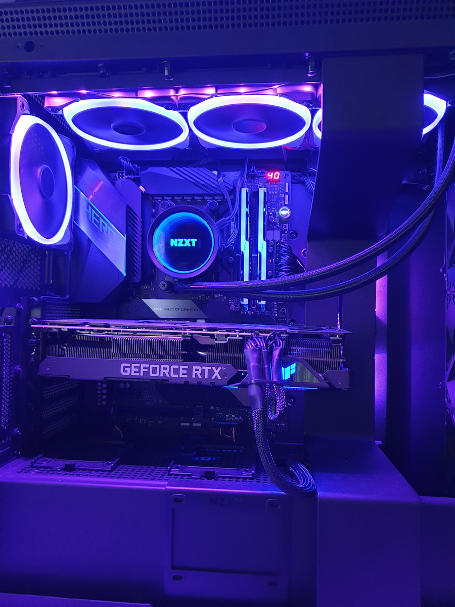 NZXT H710i RGB Gaming Midi Tower Κουτί Υπολογιστή με Πλαϊνό Παράθυρο Μαύρο