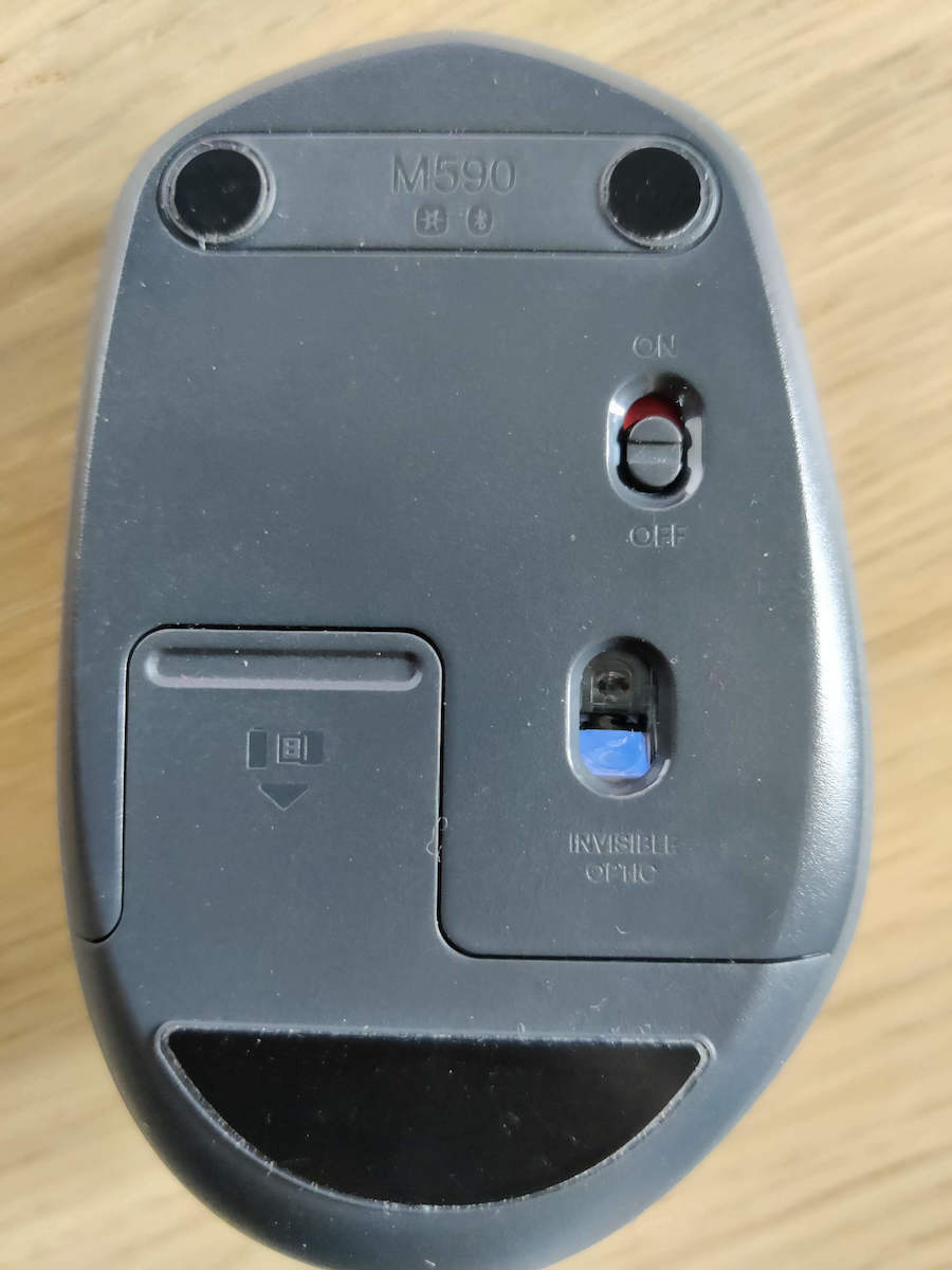 Logitech M590 Ασύρματο Ποντίκι Μαύρο