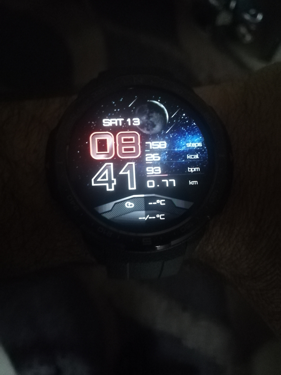 Honor GS Pro 48мм Водоустойчив Смартчасовник с Пулсомер (Charcoal Black)