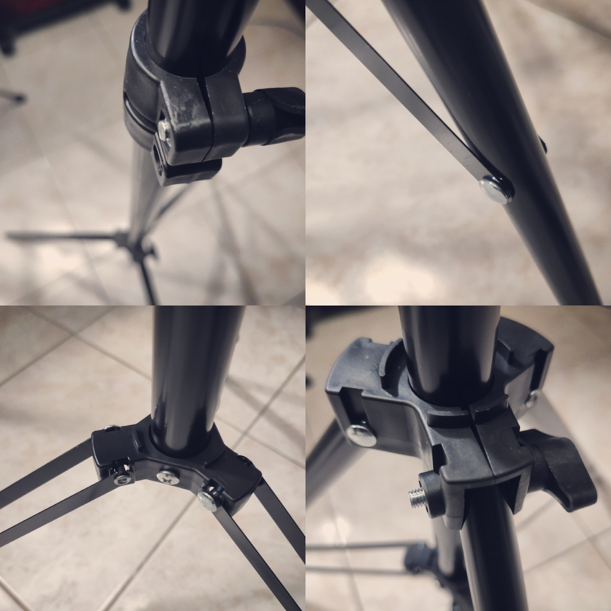 Ring Lamp Light LED USB Tripod 2.1m Ring Light 26cm 2500 - 4500K with Floor Tripod and Mobile Phone Holder