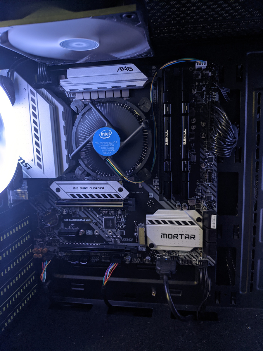 MSI MAG B460M Mortar WiFi Motherboard Micro ATX με Intel 1200 Socket