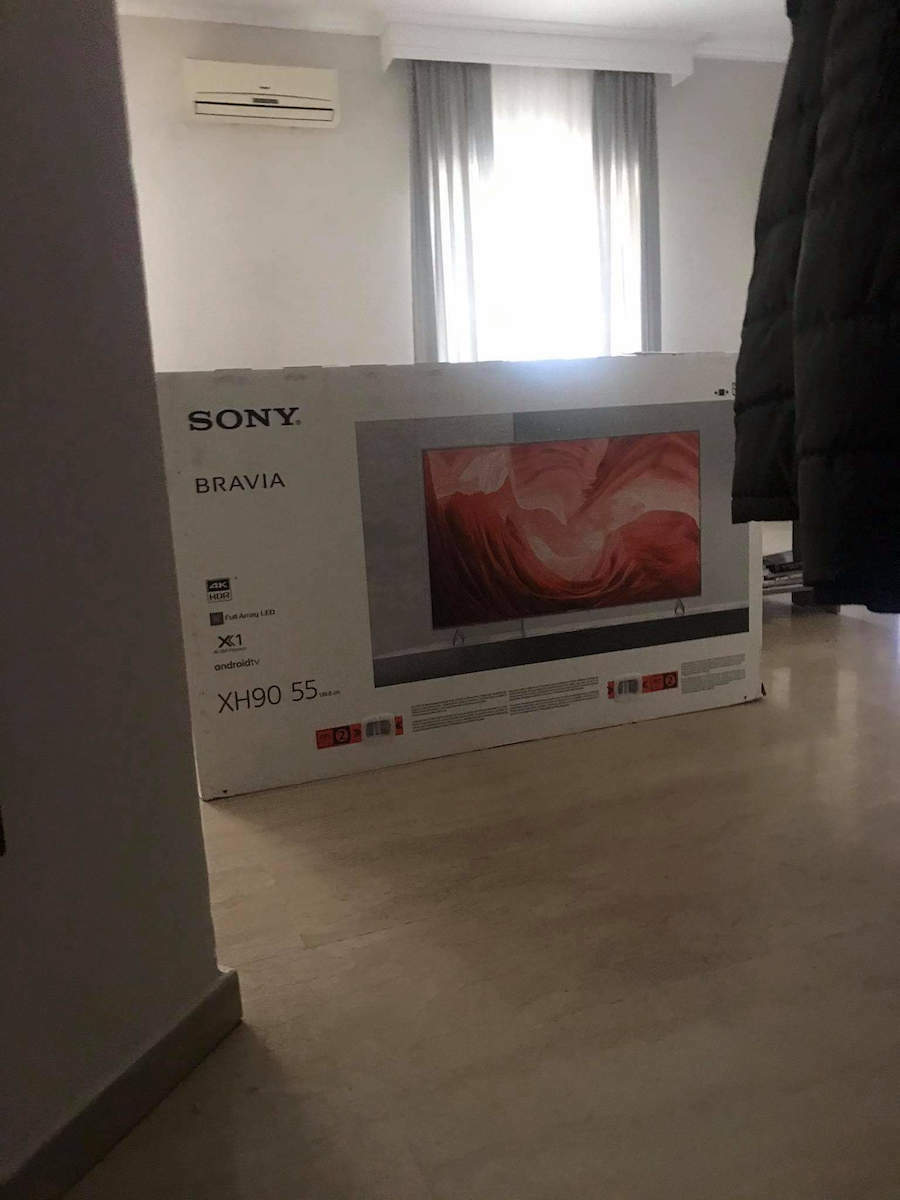 Sony Smart Τηλεόραση 55" 4K UHD LED KD-55XH9077 HDR (2020)