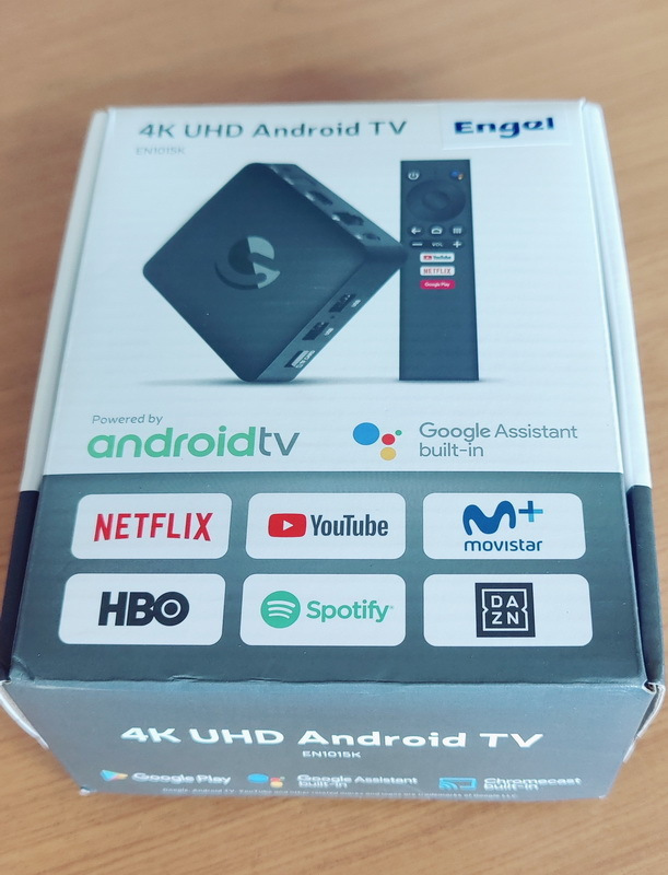 Engel TV Box EN1015K 4K UHD με WiFi USB 2.0 2GB RAM και 8GB