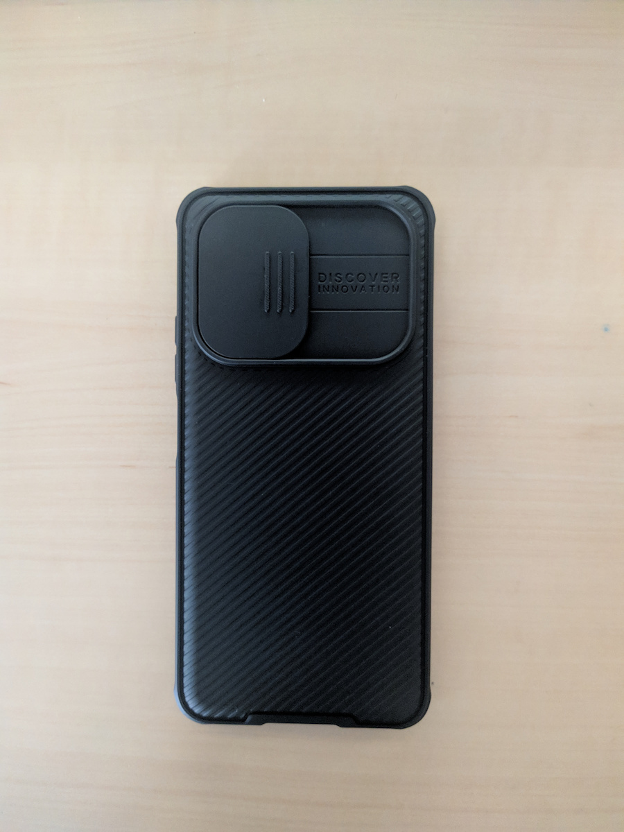 Nillkin CamShield Umschlag Rückseite Kunststoff 1.5mm Schwarz (Poco F3 / Mi 11i)