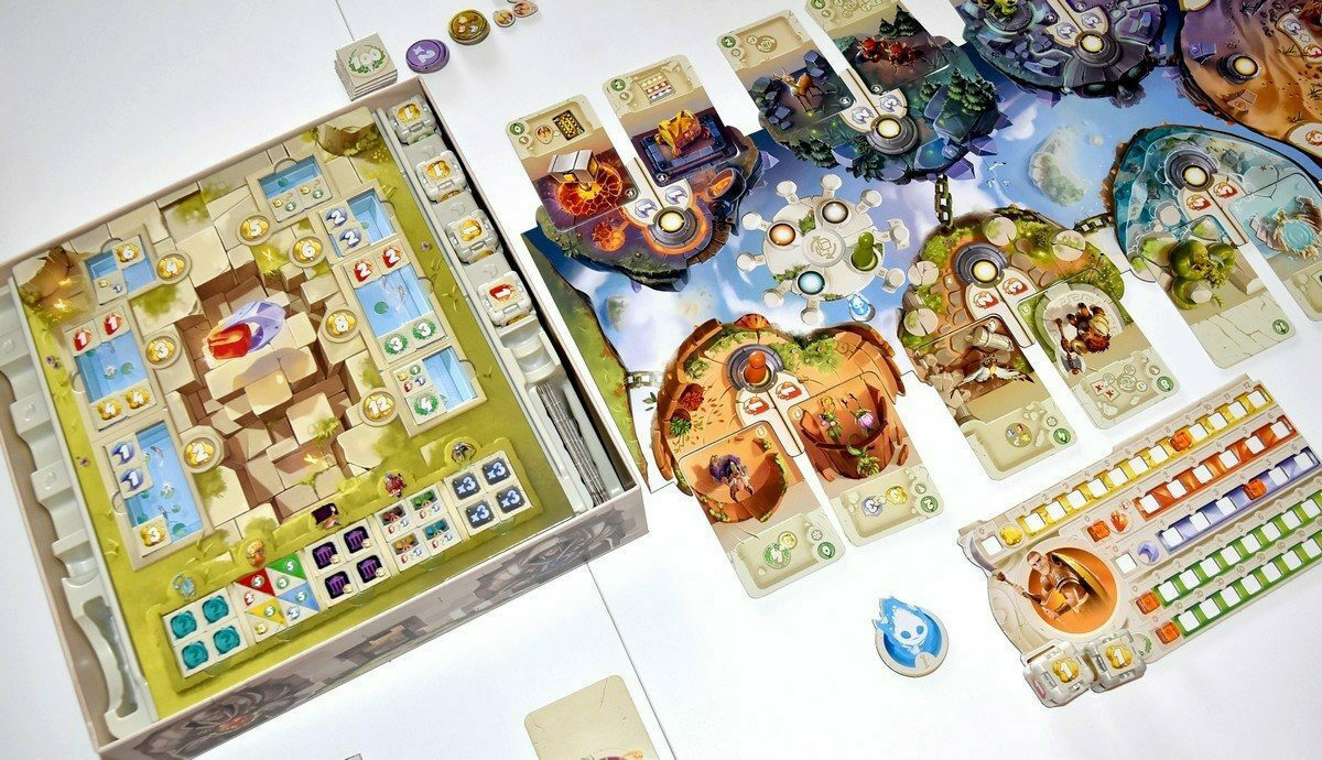 Brettspiel Dice Forge für 2-4 Spieler 10+ Jahre ASMLIBDIFO01US (EN) Asmodee