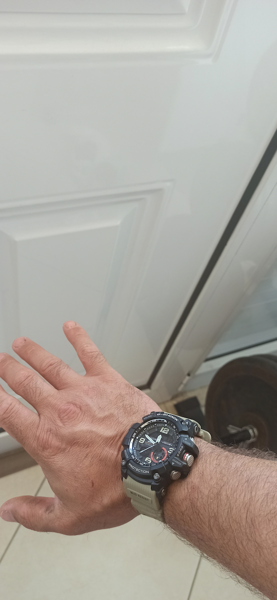 Casio G-Shock Master of G-Land Mudmaster Часовник Хронограф Батерия с Черно Каучукова каишка