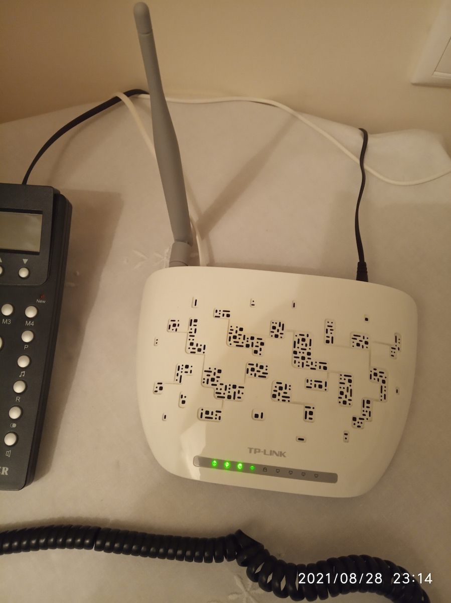 TP-LINK TD-W8951ND v7 v7 Ασύρματο με 4 Θύρες