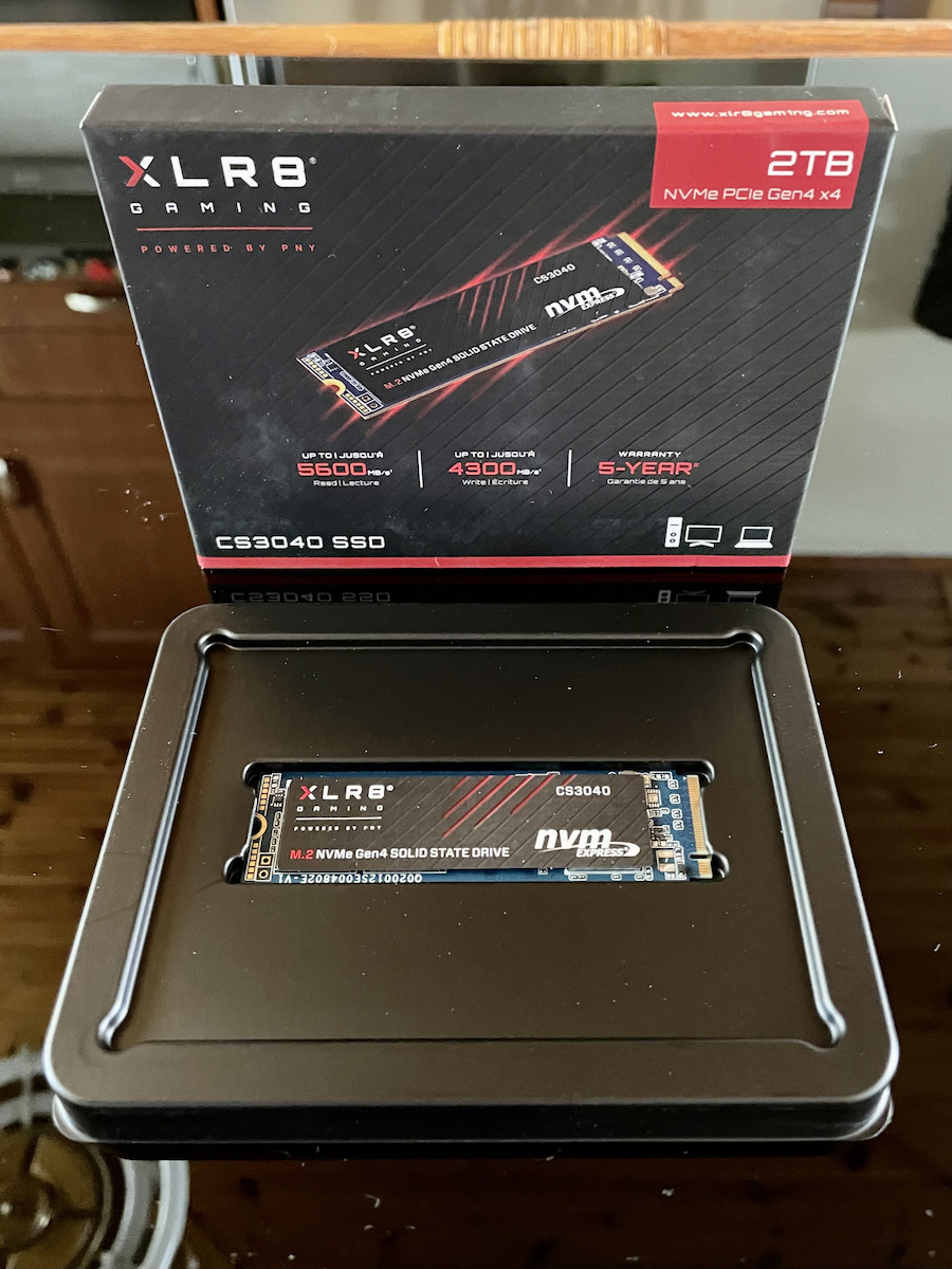 PNY CS3040 4TB M.2 SSD with PCI Express 4.0 Protocol Compatible with PlayStation 5