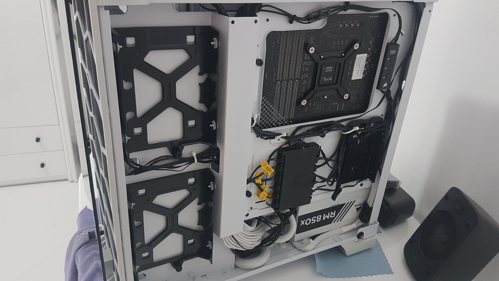 Corsair Crystal 570X RGB Gaming Midi Tower Κουτί Υπολογιστή με Πλαϊνό Παράθυρο White