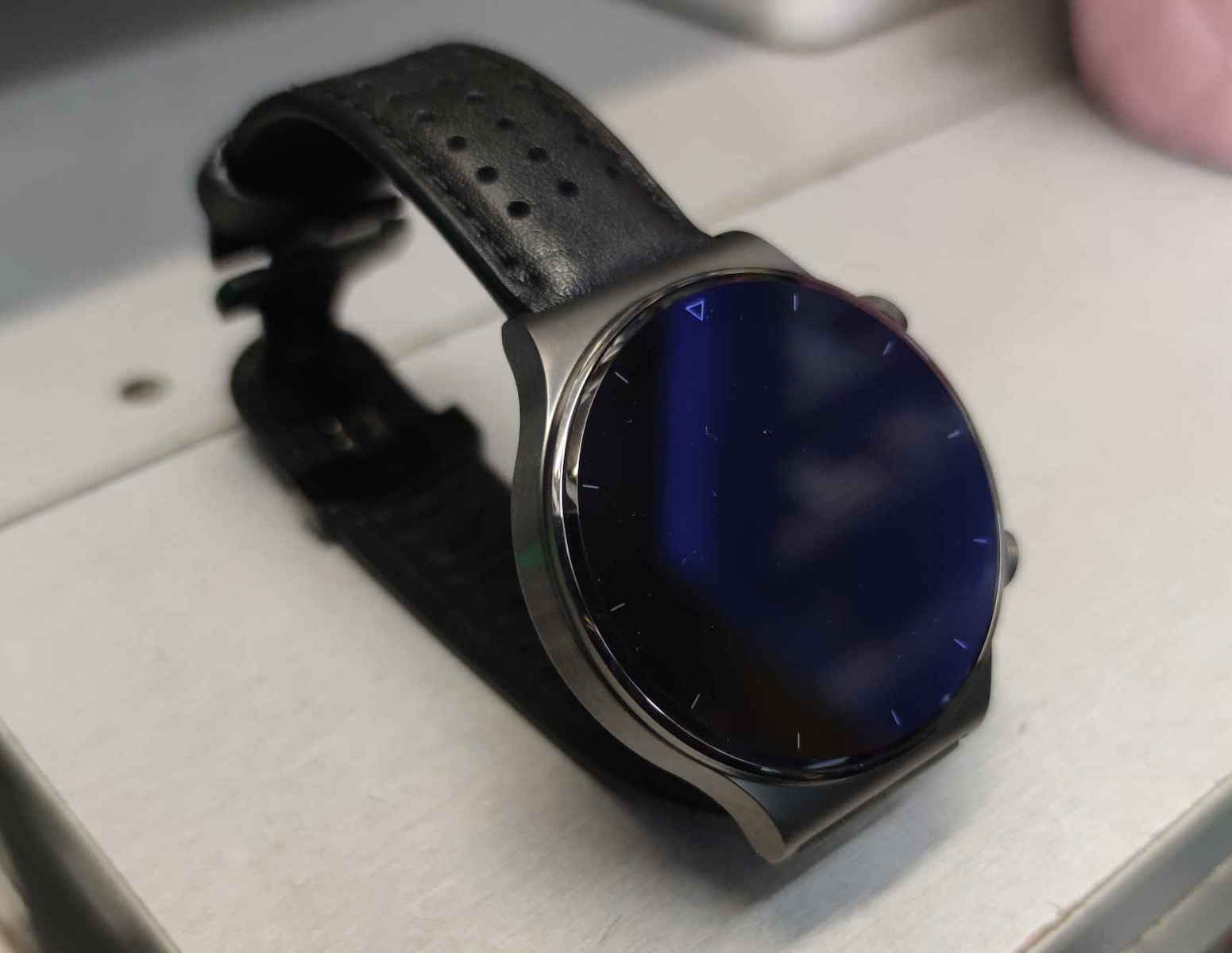 Huawei Watch GT 2 Pro Titanium 47mm Αδιάβροχο με Παλμογράφο (Night Black)