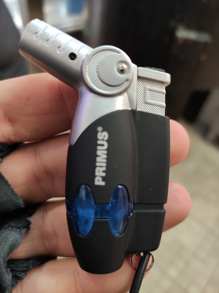 Primus Power Lighter Αναπτήρας Φλόγας σε Μαύρο χρώμα