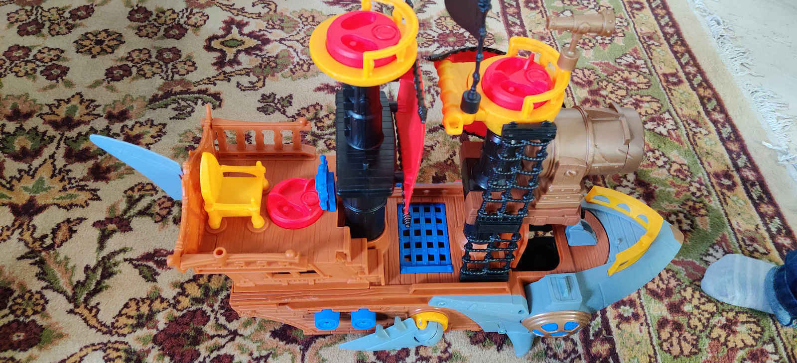 Action Figure Imaginext Pirate Shark Ship for 3+ years Years 41cm.
