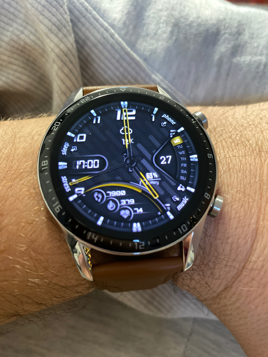 HUAWEI Watch Gt2 Classic Brown