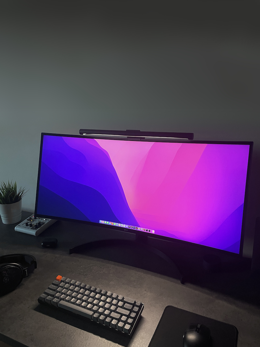 LG 34WN80C-B 34" Ultrawide HDR QHD 3440x1440 IPS Curved Monitor with 5ms GTG Response Time