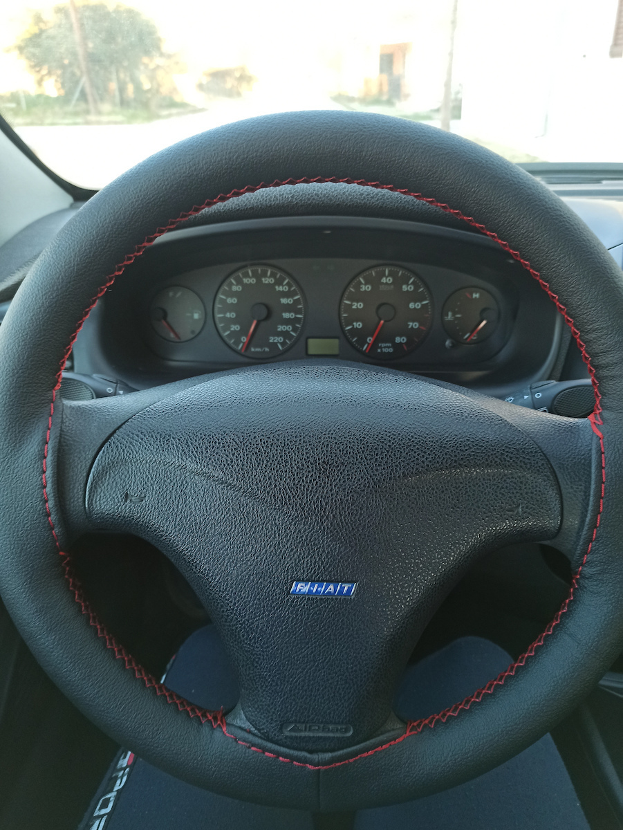 Kokkinoplitis Husă Pentru Volan Auto Neagră