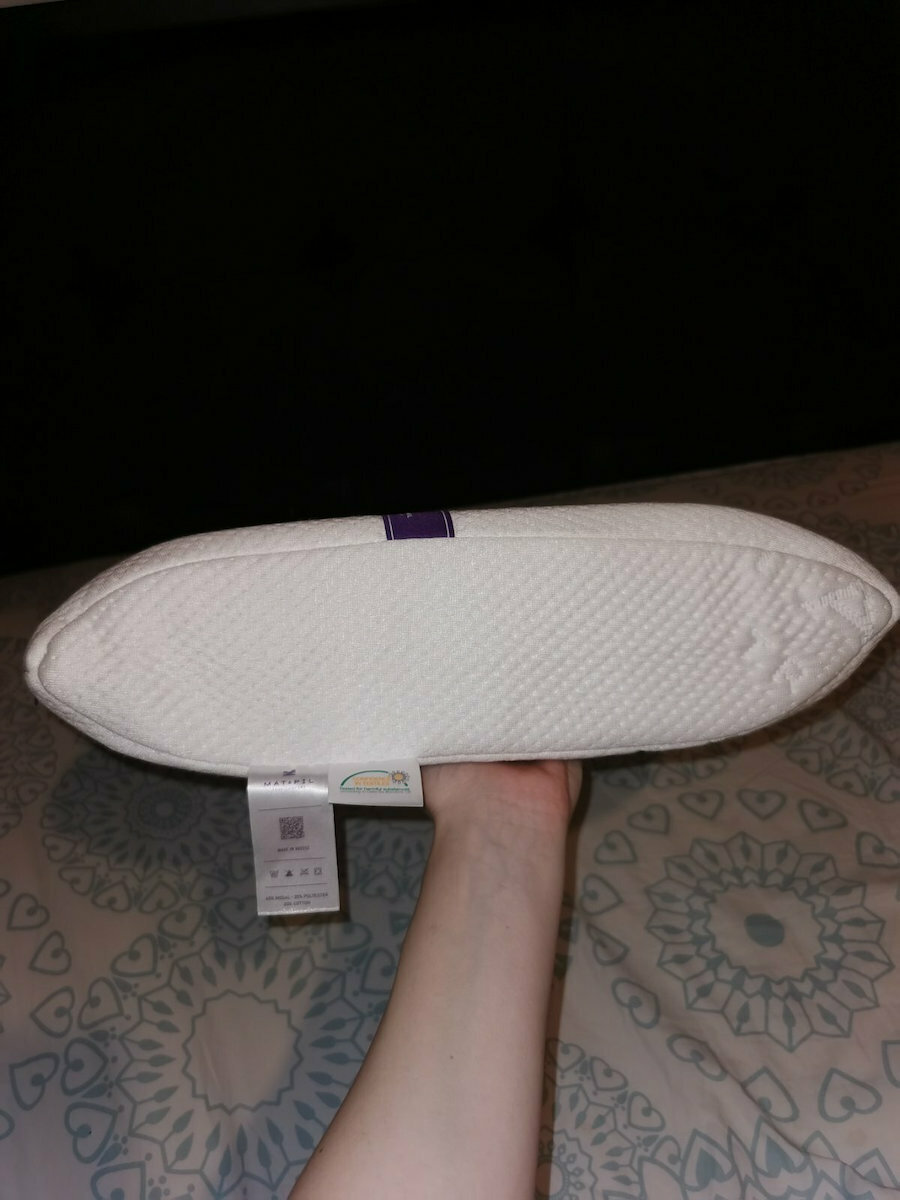 Mat&Pil Memory Foam Sleep Pillow 40x40x10cm