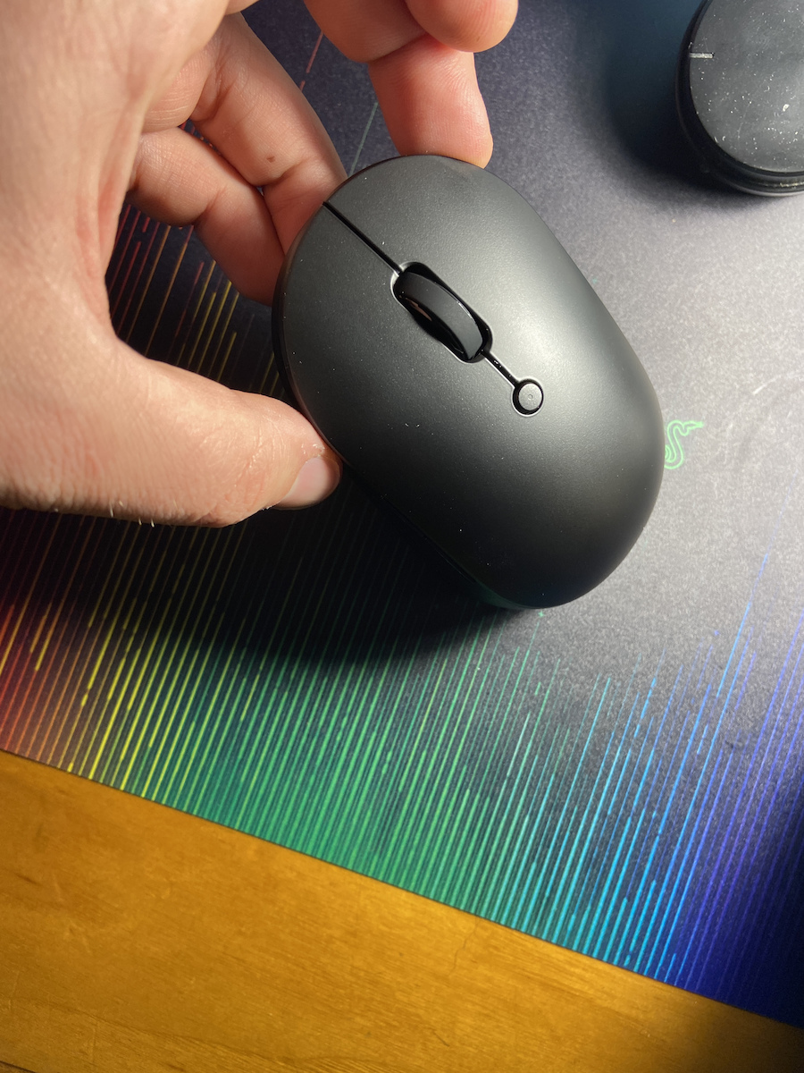 Xiaomi Mi Dual Mode Kabellos Bluetooth Maus Schwarz