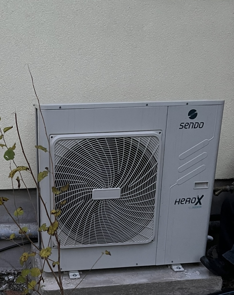 Sendo Hero-X Wärmepumpe 7kW Einphasig 55°C Monoblock