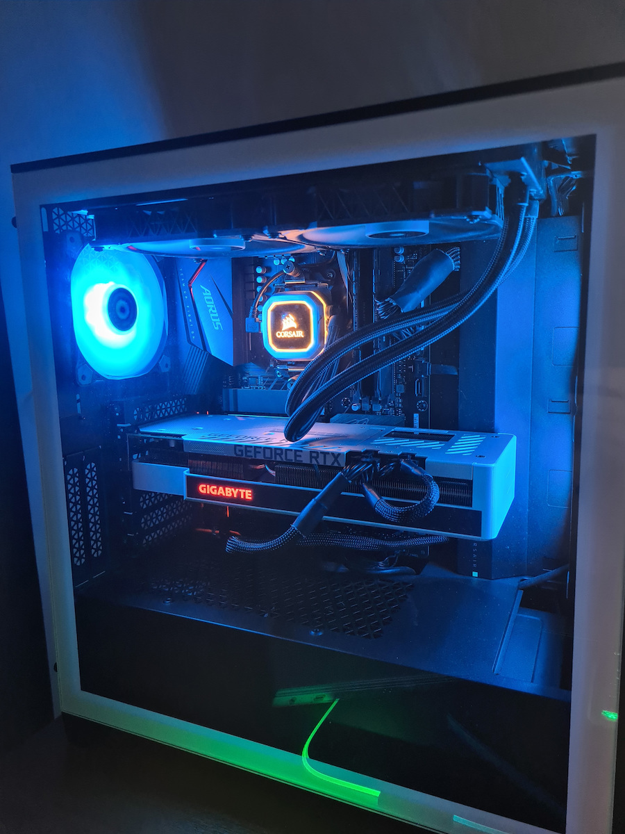 Gigabyte GeForce RTX 3070 Ti 8GB GDDR6X Vision OC Carte Grafică