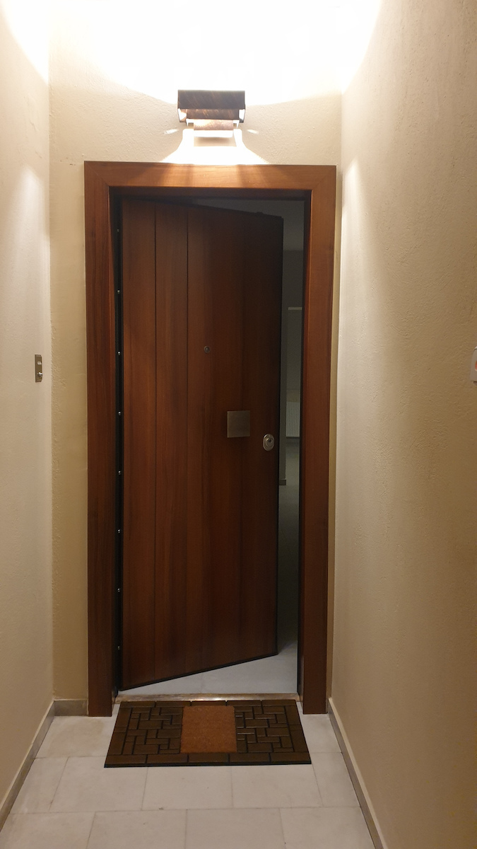 San Lorentzo Covor de Intrare Mochetă Brick Gri 45x75buc