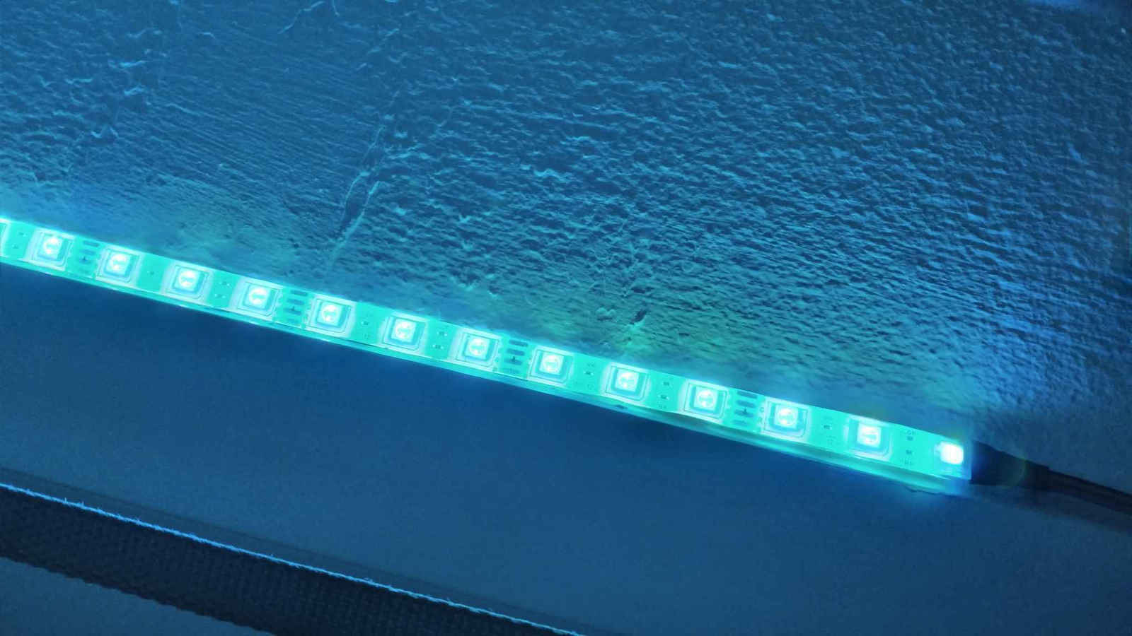 GlobalExpress Waterproof LED Strip 12V RGB Light 5m Type SMD5050 with Power Supply & Remote Control