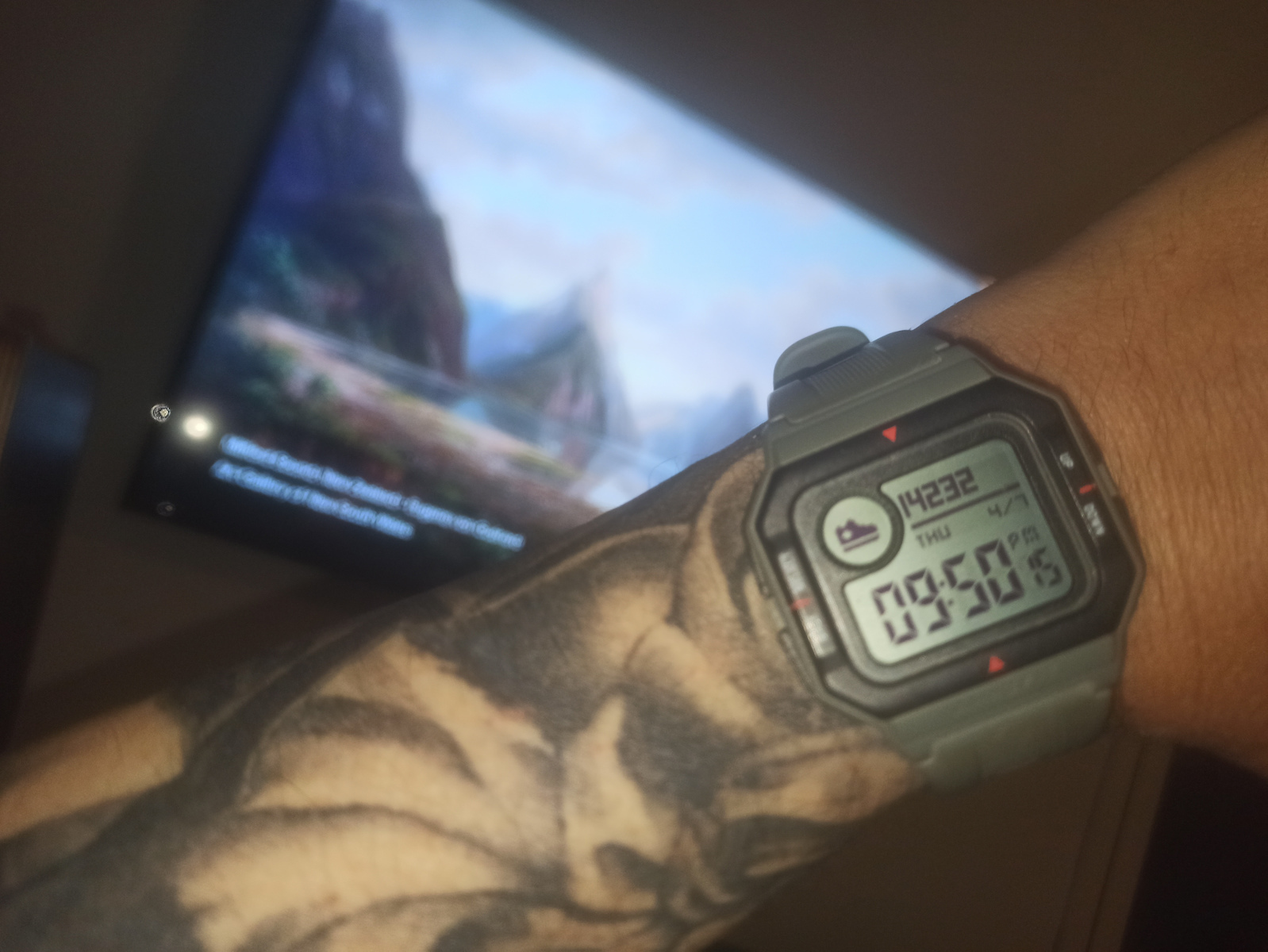 Amazfit Neo Rezistent la apă Ceas inteligent cu pulsometru (Negru)