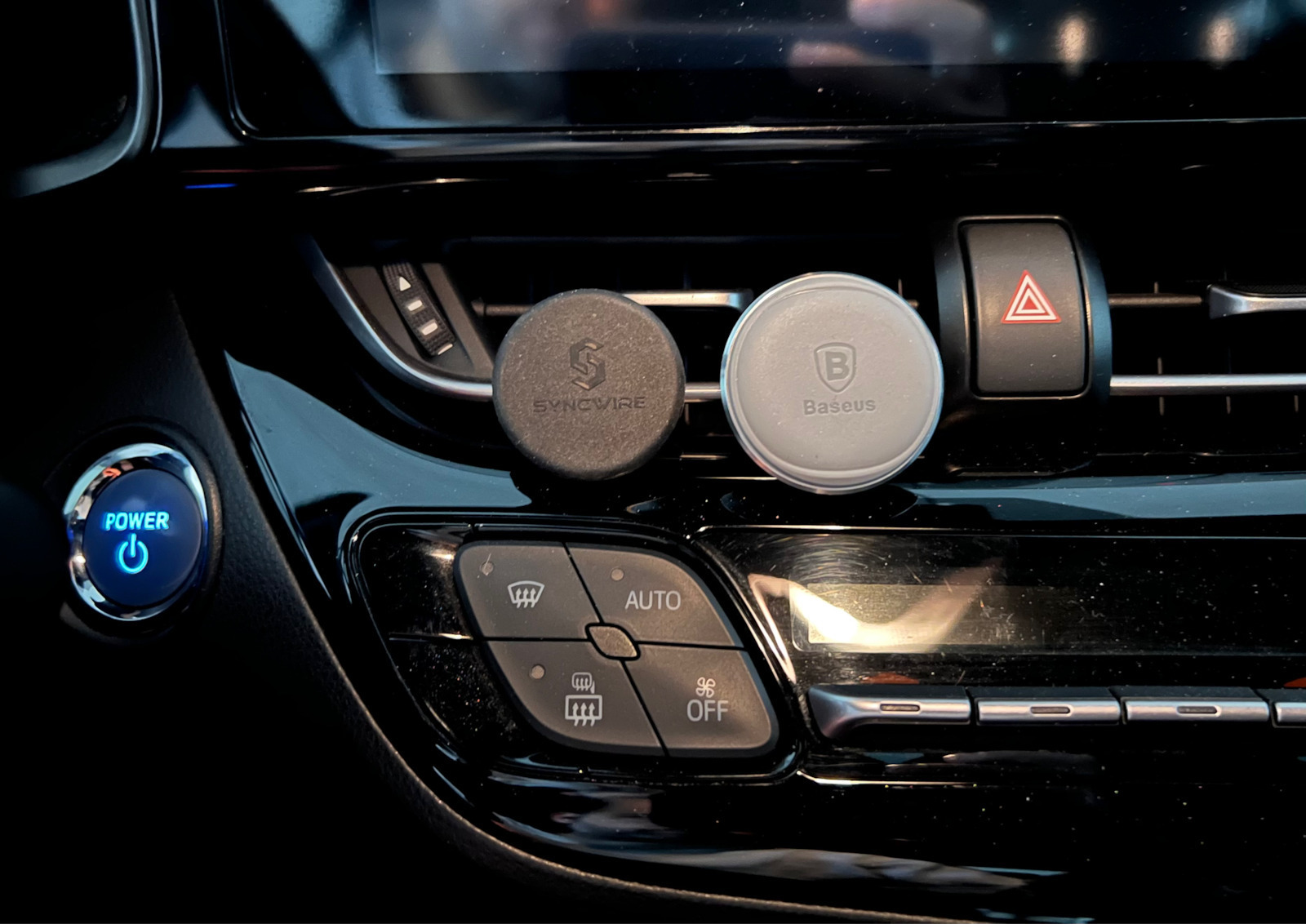 Baseus Suport Auto pentru Telefon cu magnet Gri