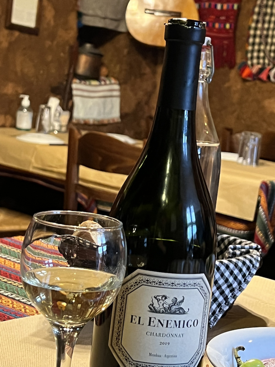 Bodega Aleanna Κρασί El Enemigo Chardonnay Λευκό Ξηρό 750ml