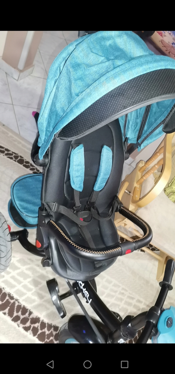 Byox Jockey with Parental Handle for Ages 1-5 Gray