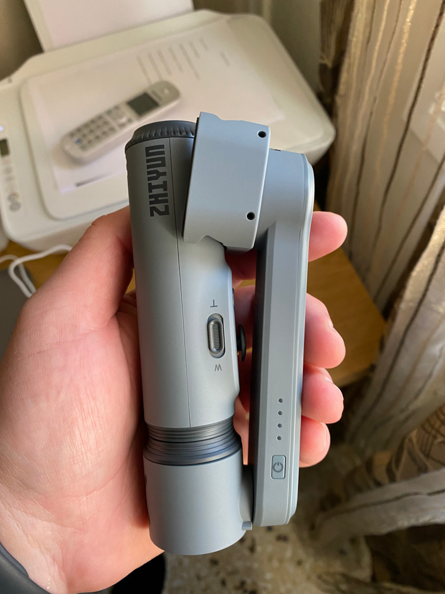 Zhiyun Smooth-X Gimbal Κινητού με 4 ώρες λειτουργίας Γκρι