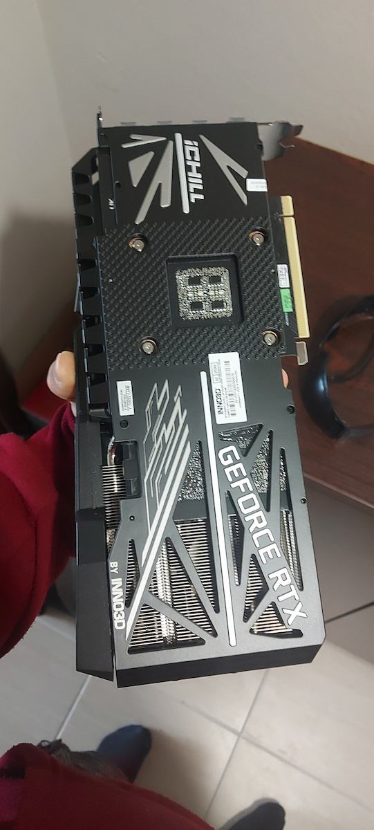 Inno 3D GeForce RTX 3080 Ti 12GB GDDR6X iCHILL X4 Κάρτα Γραφικών PCI-E x16 4.0 με HDMI και 3 DisplayPort