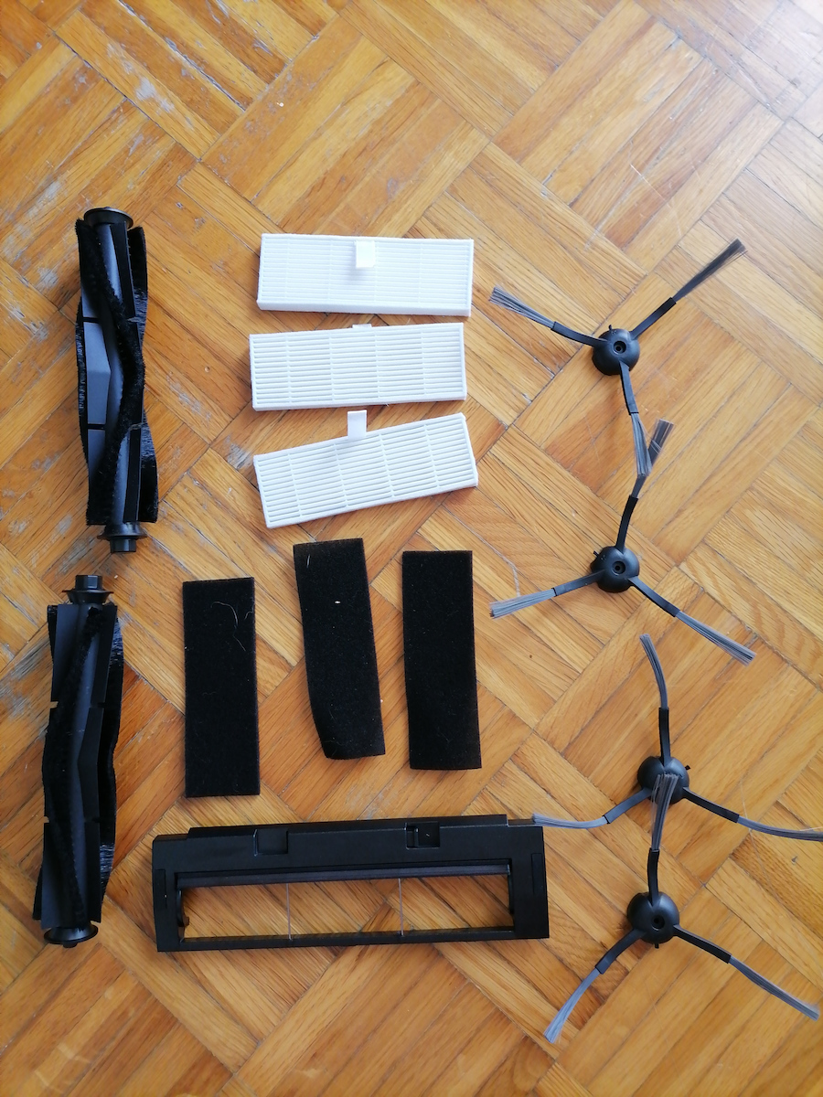 Lenovo T1 Roboter-Staubsauger mit Laser-Kartierung und 2700Pa Saugkraft Weiß