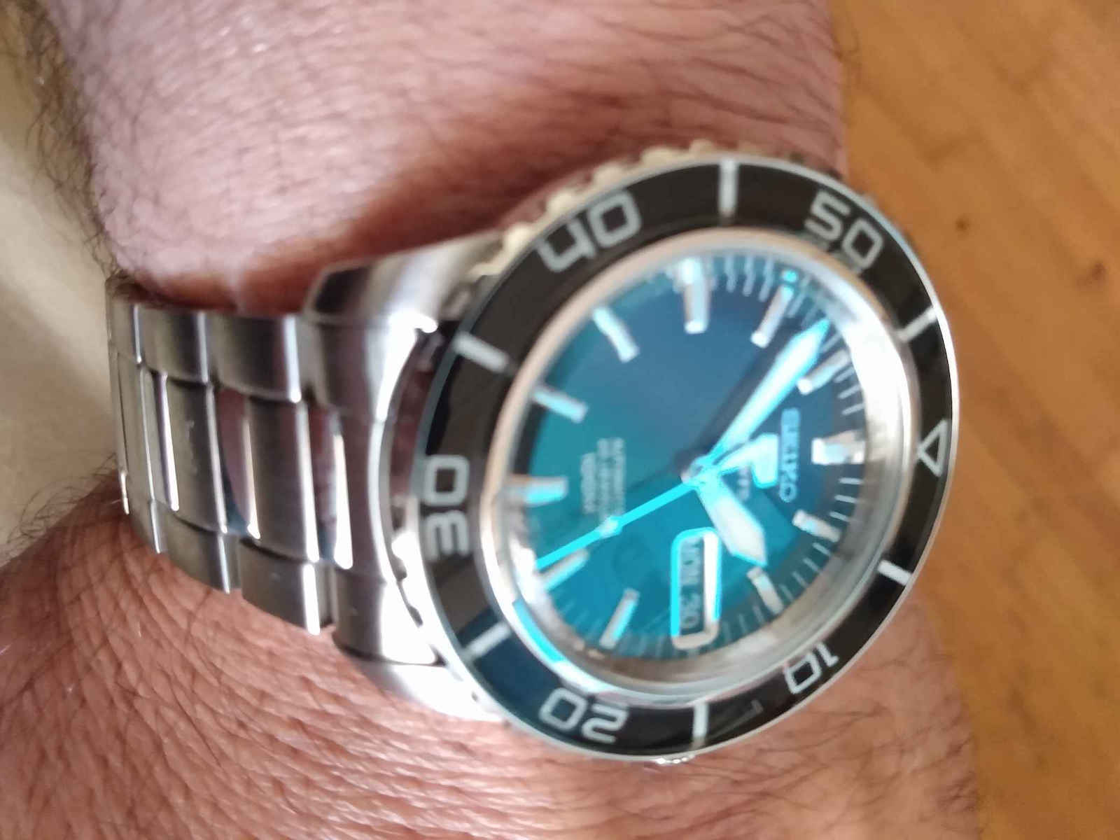 Seiko Uhr Automatisch mit Silber