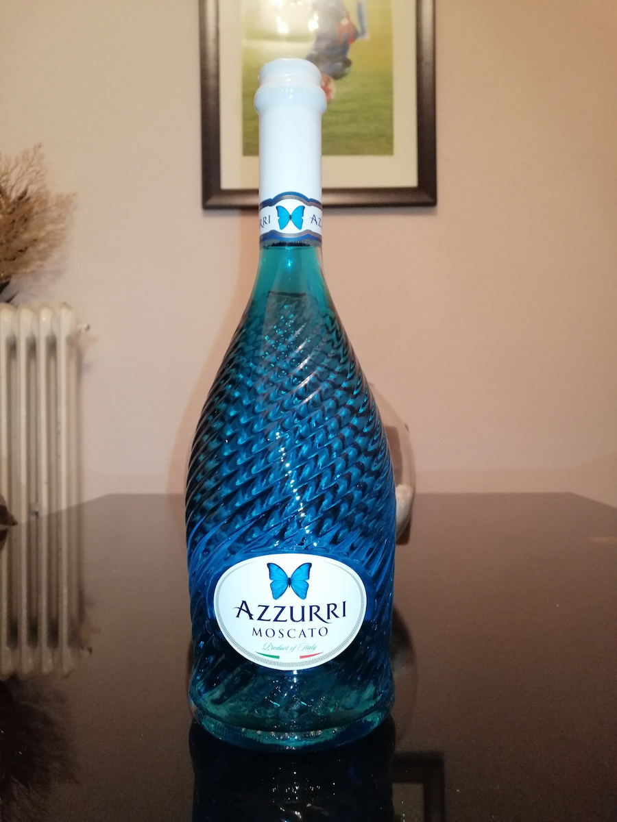 Santero Κρασί Azzurri Μοσχάτο Μπλε Γλυκό D' Asti Ημιαφρώδες 750ml
