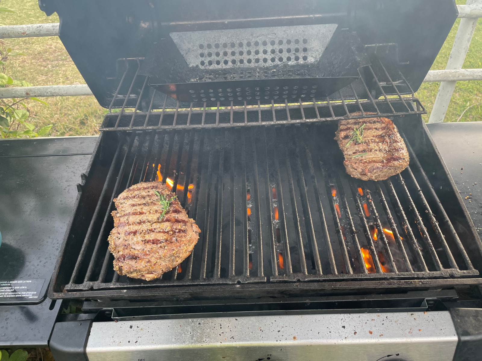 Broil King Gem 330 Ψησταριά Υγραερίου Μαντεμένιας Σχάρας 55x34εκ. με 3 Εστίες 6.9kW και Πλαϊνό Μάτι 2.7kW