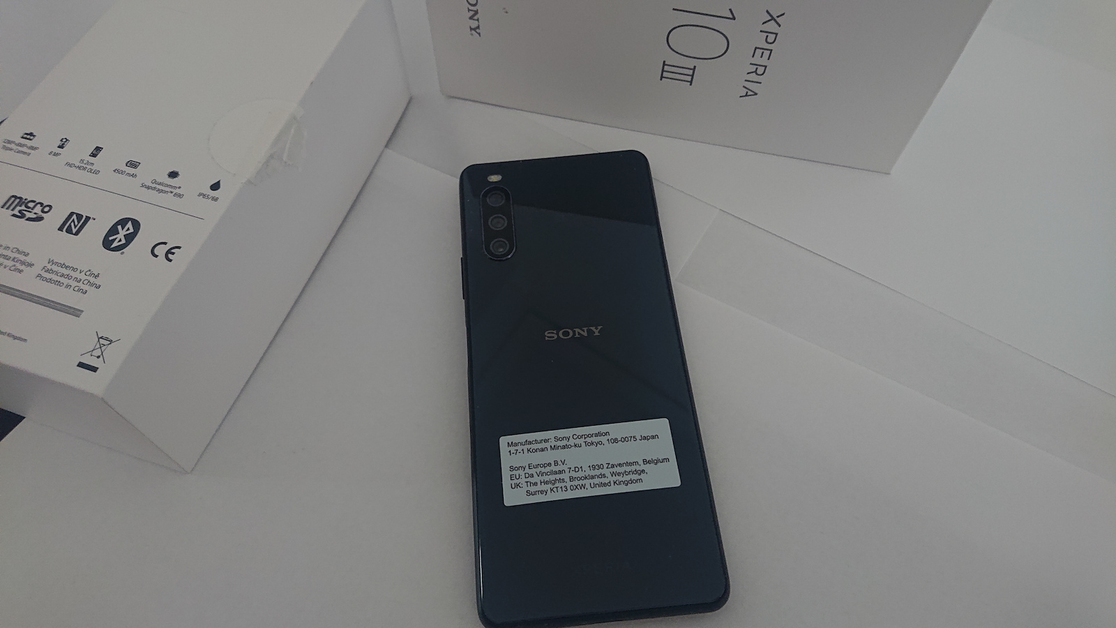 Sony Xperia 10 III 5G Dual SIM (6GB/128GB) Schwarz