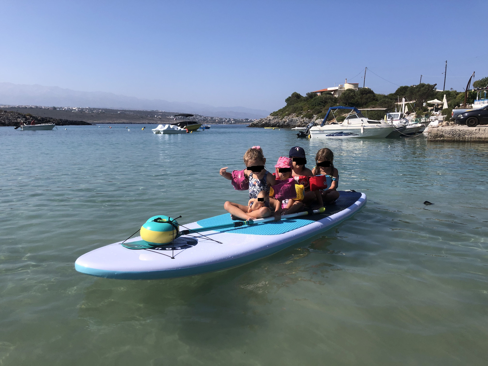 Aquasup Breeze 11′ 6” Hart SUP Board mit Länge 3.5m Mehrfarbig