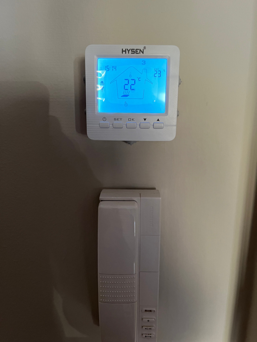 Hysen HY02-B05 Smart Digital Thermostat with Wi-Fi