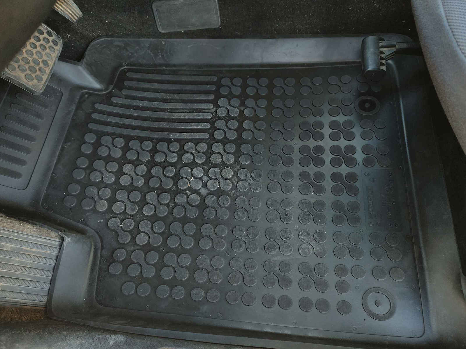 Rezaw Plast Set of Front and Rear Mats 4pcs Tray Type for Fiat Bravo 2007+ Black