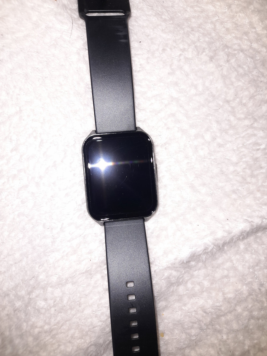 Lenovo S2 Pro Aluminium Smartwatch με Παλμογράφο (Μαύρο)