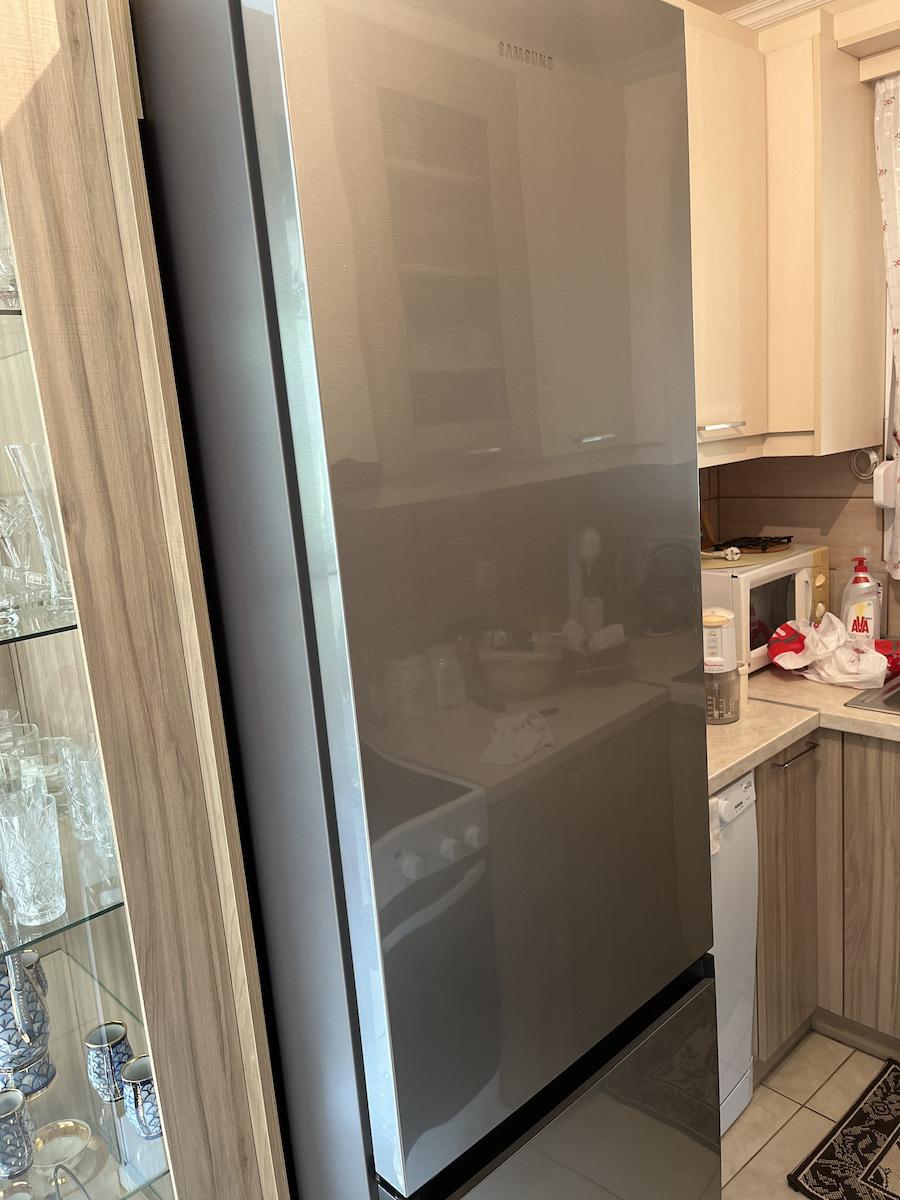 Samsung Combină frigorifică 390lt NoFrost Î203xL59.5xA65.8cm. Inox RB38T600DSA/EF