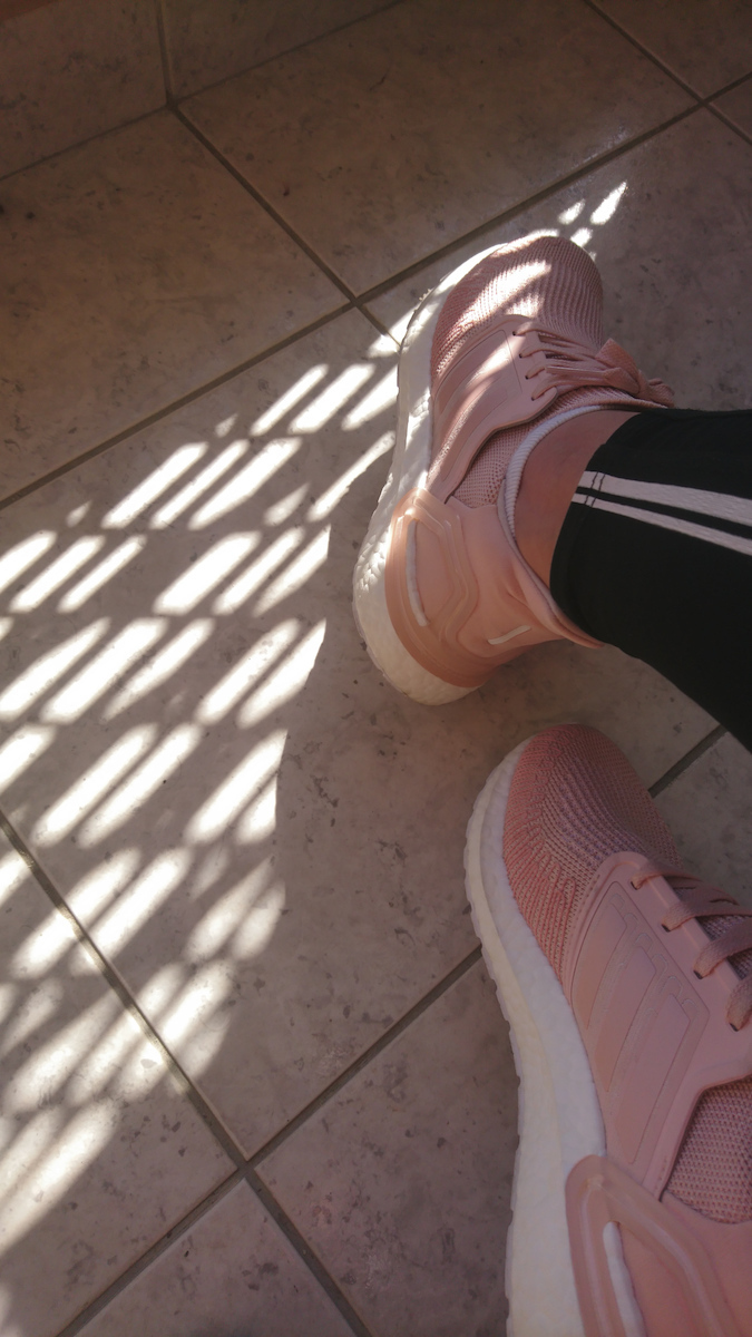 Ultraboost 20 Sportschuhe Laufen Vapour Pink / Cloud White